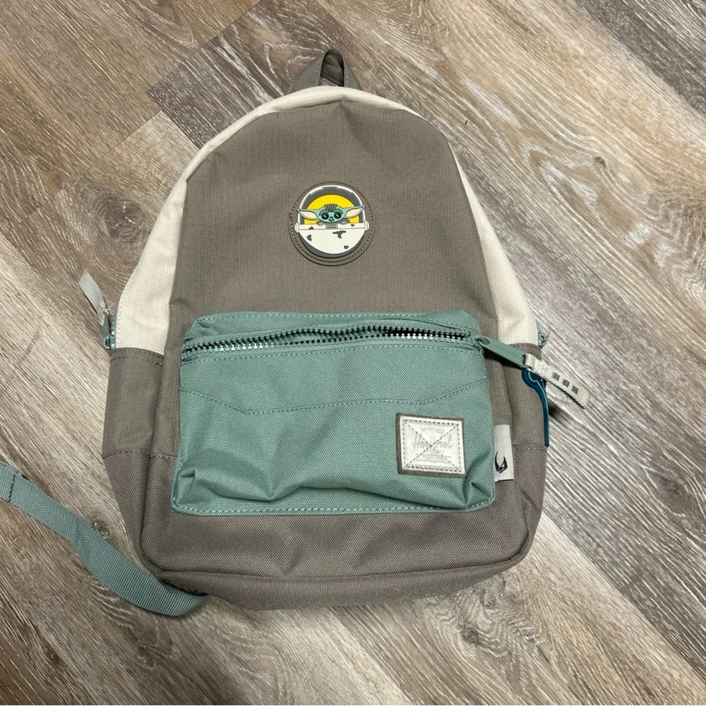 Herschel Heritage NWOT Backpack Disney Star Wars Mandalorian The Child Grogu